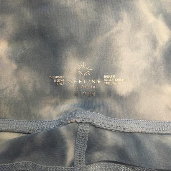 Light Blue Aerie Tidied Leggings - Picture 5 of 5